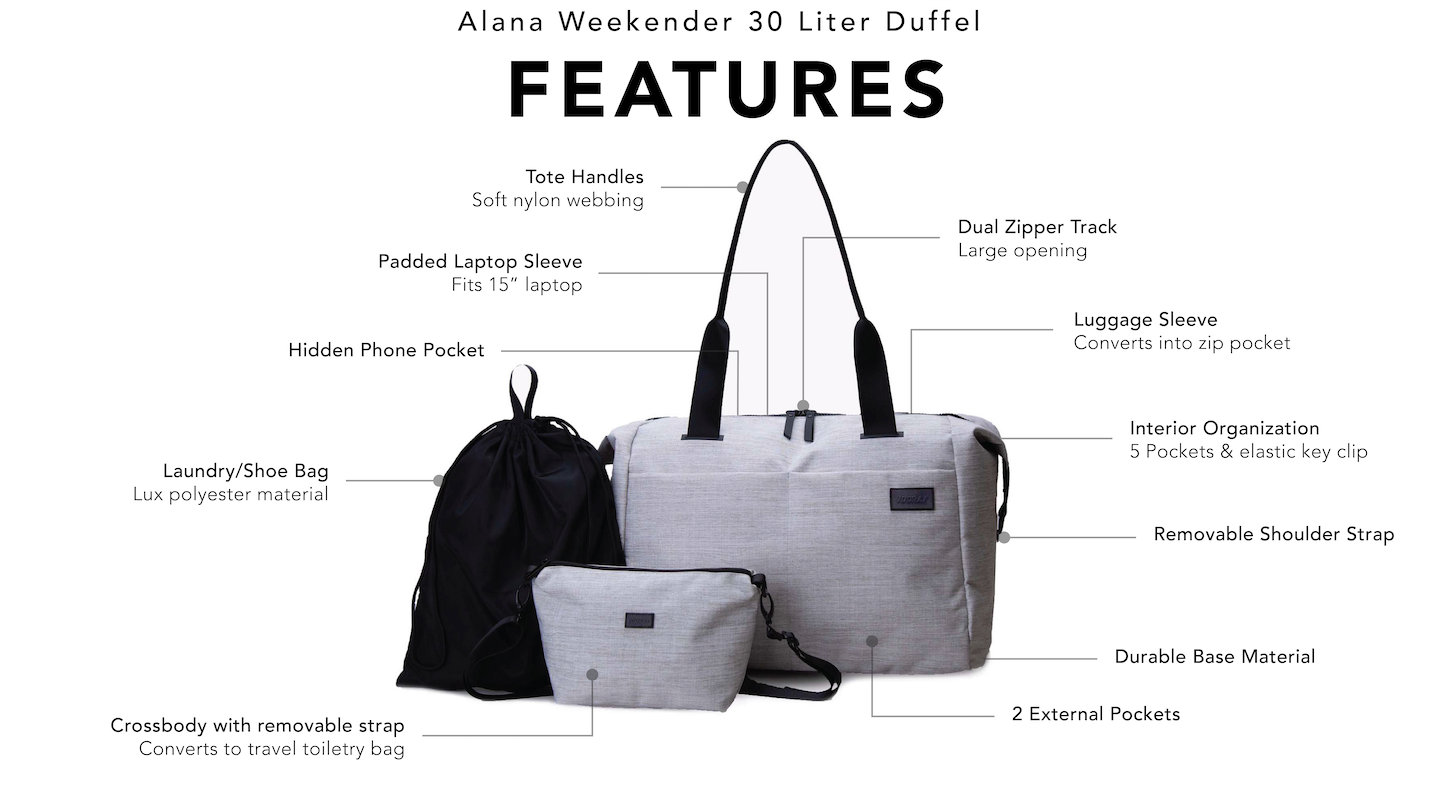 # Alana Weekender Duffel | | Vooray ??? ToeSox | Tavi | Vooray